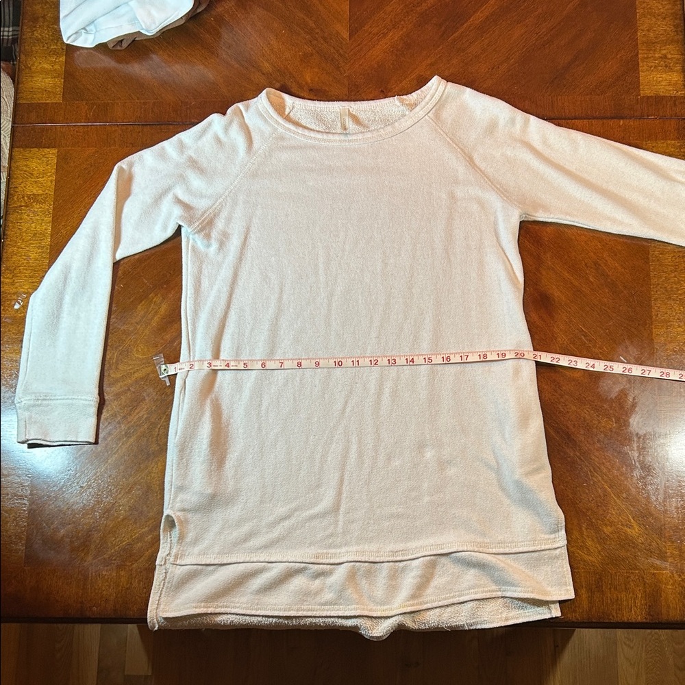 Kids Cream Long Sleeve Top